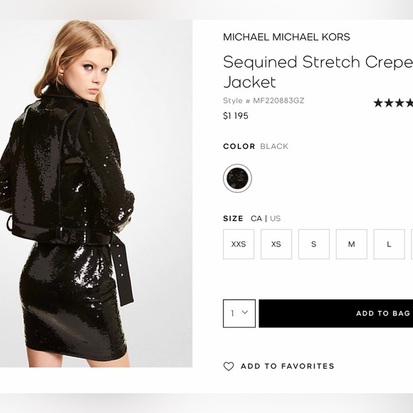 BCBG MAXAZRIA SEQUINS JACKET - Picture 14 of 15